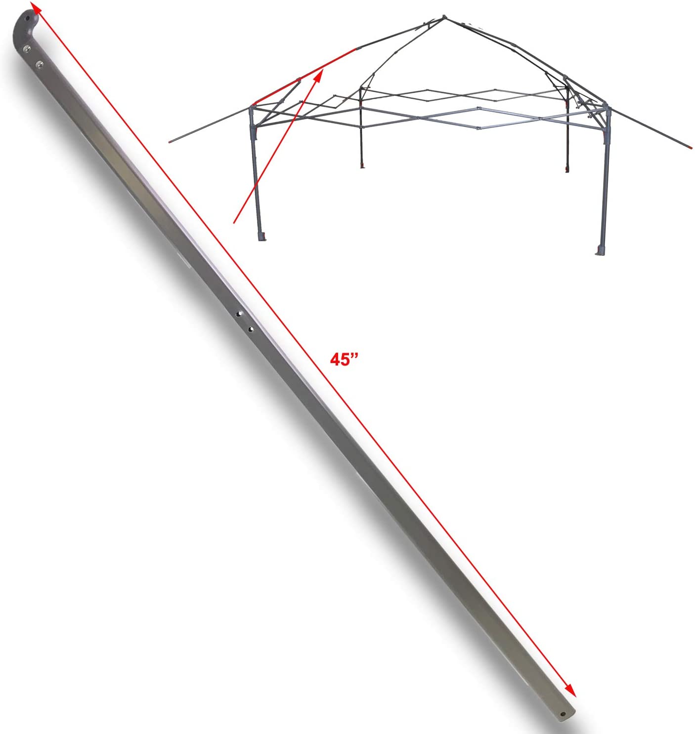 Coleman 13' x 13' Instant Eaved Shelter Canopy Costco Low Truss BAR Pole Replacement Parts
