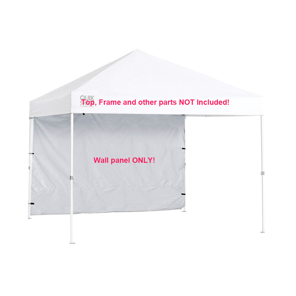 Full Side Wall Panel for 10x10 Canopy – Compatible with Quik Shade, Coleman, and Ozark Trail