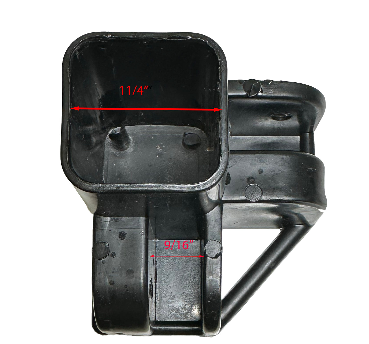 for ABCCANOPY S1 Commercial Deluxe 10x10, 10x15, 10x20 Canopy Leg Cap Upper Mold (2-Way Connector) Replacement Parts (Part F)