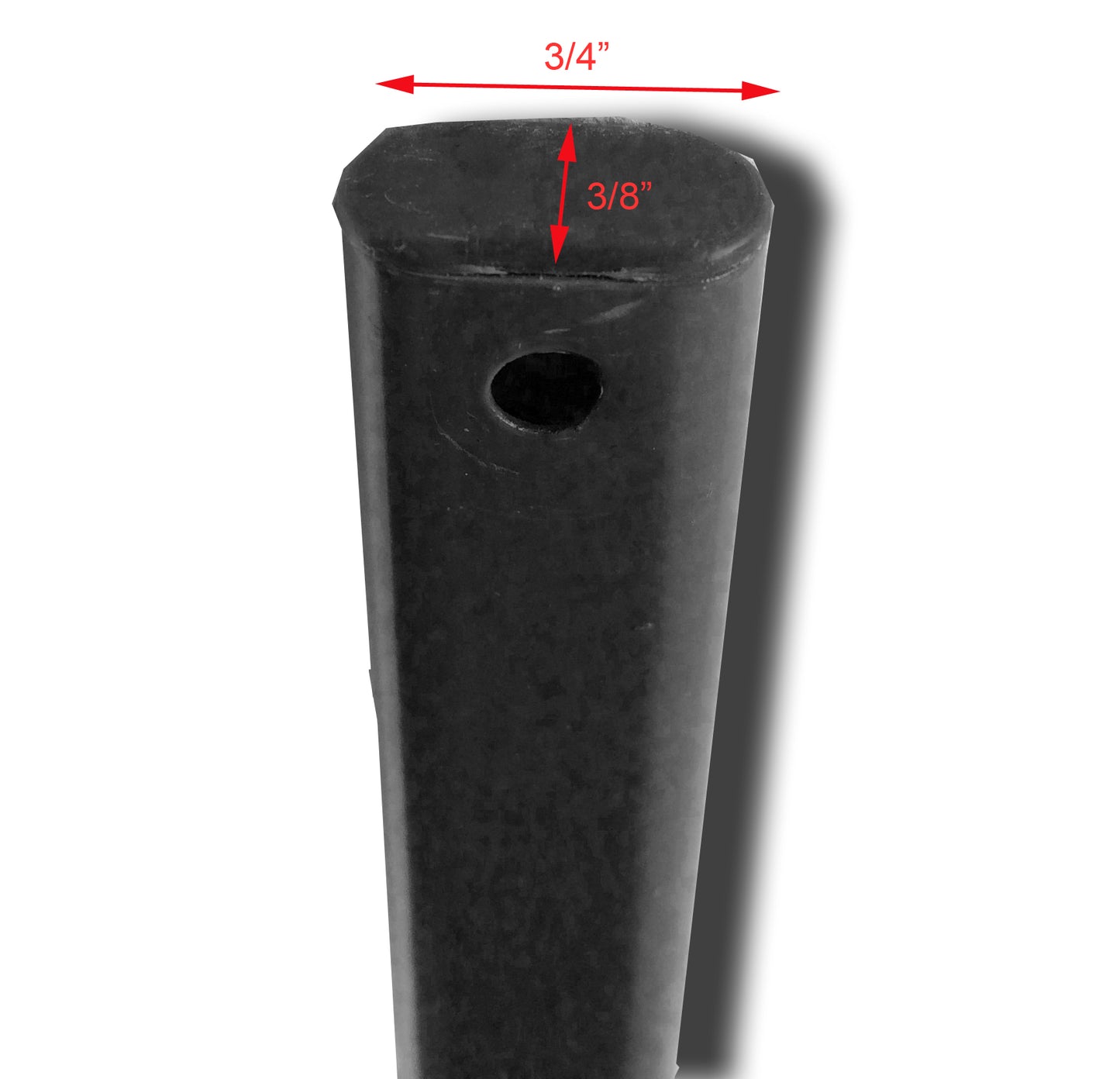 Ozark Trail Simple Push 10x10 Instant Canopy Gazebo Upper Peak Truss Bars Metal Replacement Parts (Black)