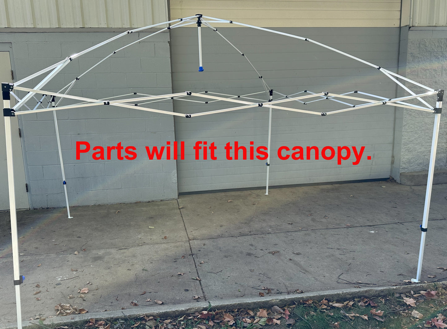 for Ozark Trail 10' x 10' Simple Push Straight Leg Canopy Simple Push Handle Replacement Parts (Rounded)