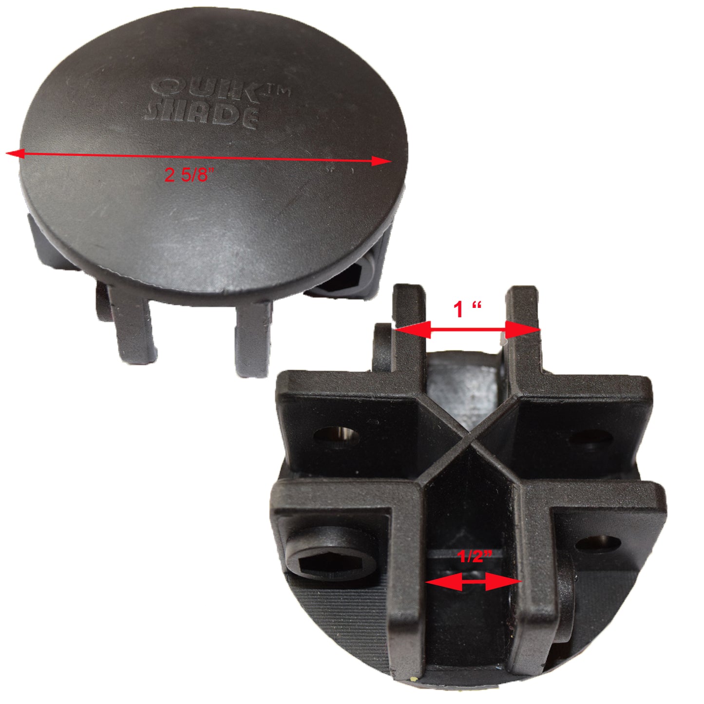 Piezas de repuesto para buje de pico de unión central de toldo comercial Weekender Quik Shade Summit Series Weekender