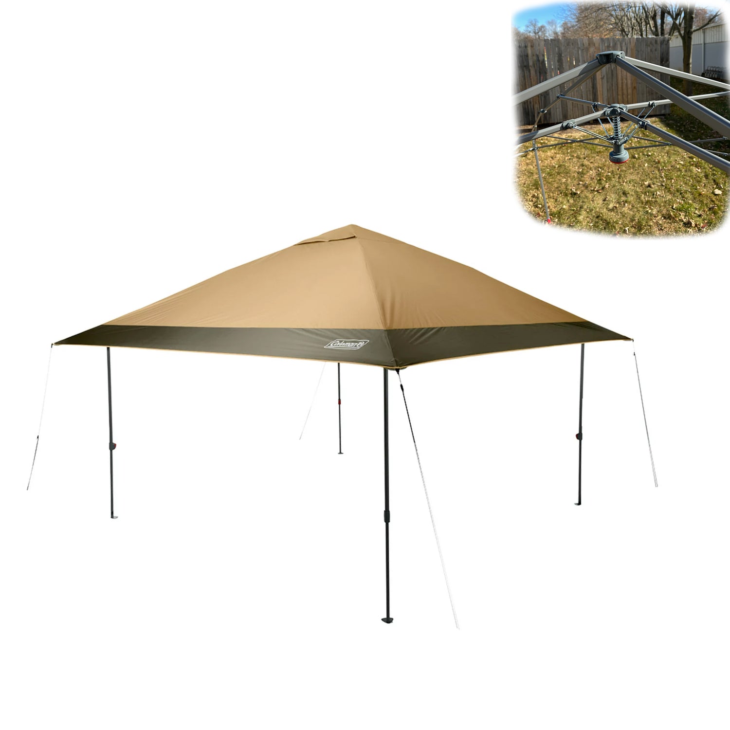 Coleman 13'x13' Oasis 1-Push Center Hub Shelter from Costco