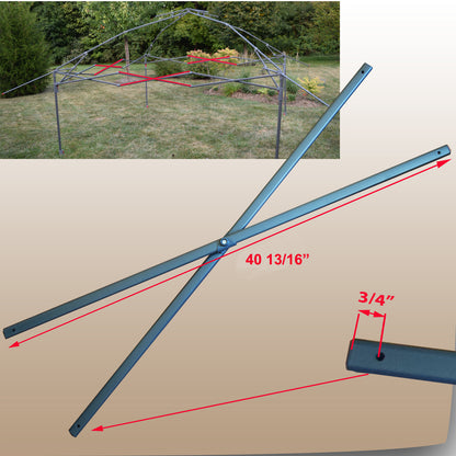 for Coleman 13 x 13 Straight Coleman Shelter Canopy Gazebo 40 13/16" Middle Truss Bar Replacement Parts