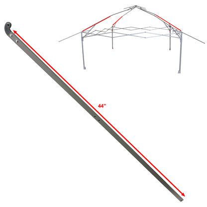 for Coleman 13' x 13' Shelter Straight Leg Instant Canopy Gazebo Lower Peak Truss Bar Part