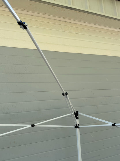 for Ozark Trail Simple Push 10x10 Instant Canopy Gazebo Lower Peak Truss Bars Metal Replacement Parts (Rounded)