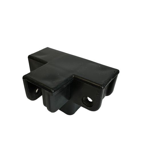 Para ABCCANOPY S1 Commercial Deluxe 10x10, 10x15, 10x20 Molde superior de tapa de pata de dosel (conector de 2 vías) Piezas de repuesto (Parte F)