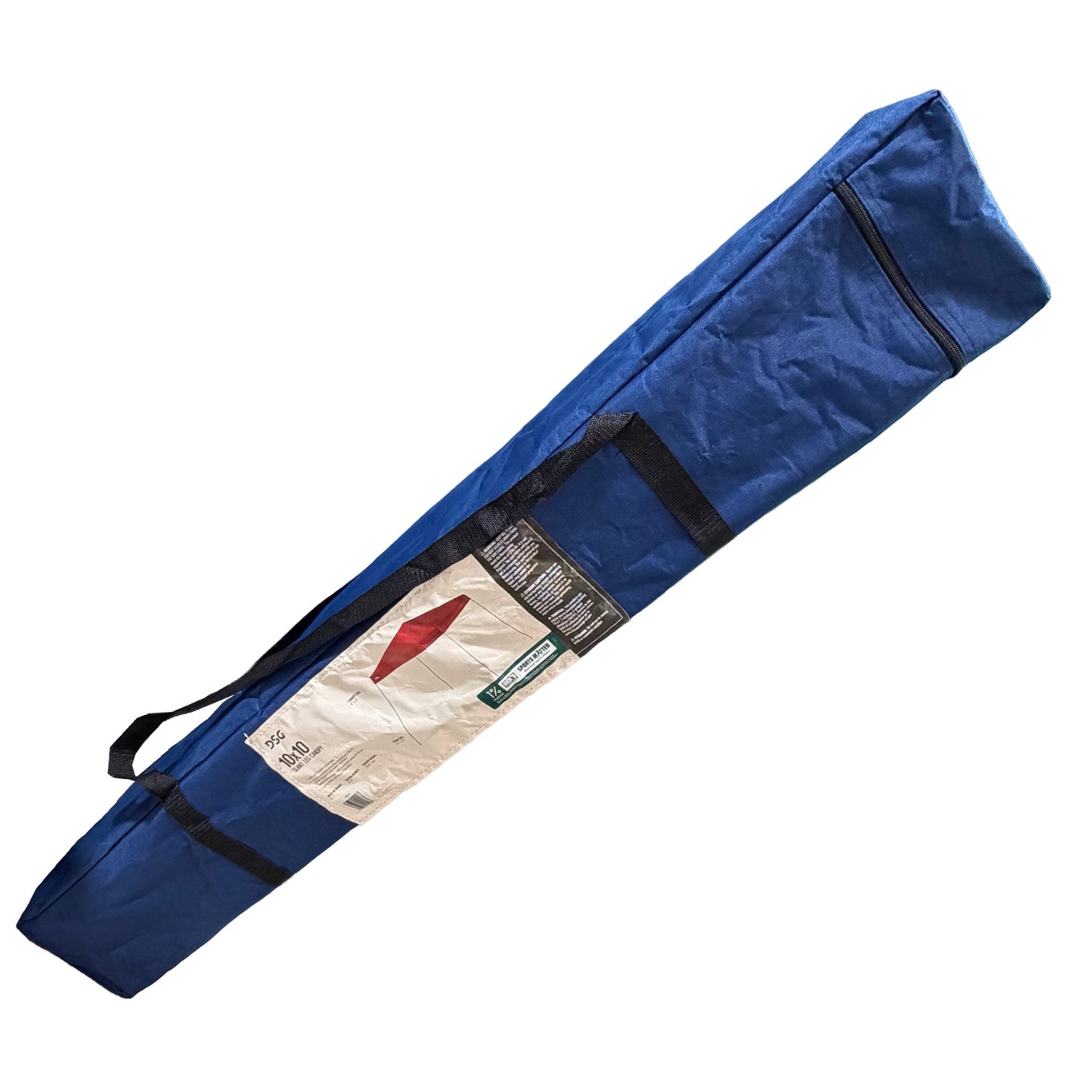 Navy Quest DSG Q64 replacement canopy carry bag with black straps and front label pocket