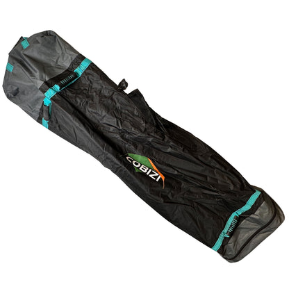 Heavy duty deluxe wheeled storage bag for 10' x 20' COBIZI canopy frame