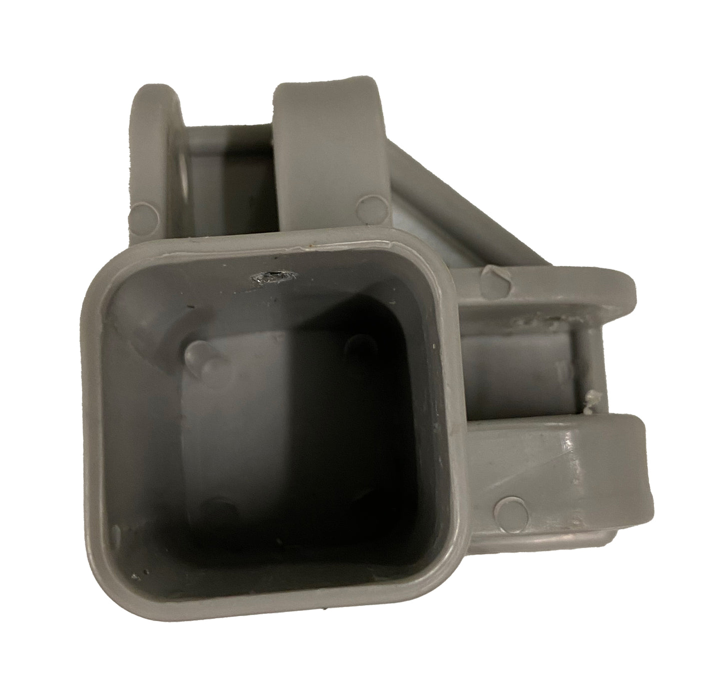 for ABCCANOPY S1 Commercial Deluxe 10x10 ABC Canopy Leg Cap Upper Mold (2-Way Connector) Replacement Parts (Part F) Gray