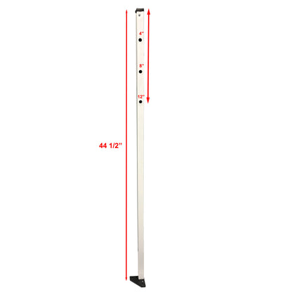 For Quik Shade Commercial C100 Summit 10x10 Stright Leg Canopy Inner Leg Lower Part Replacement Parts