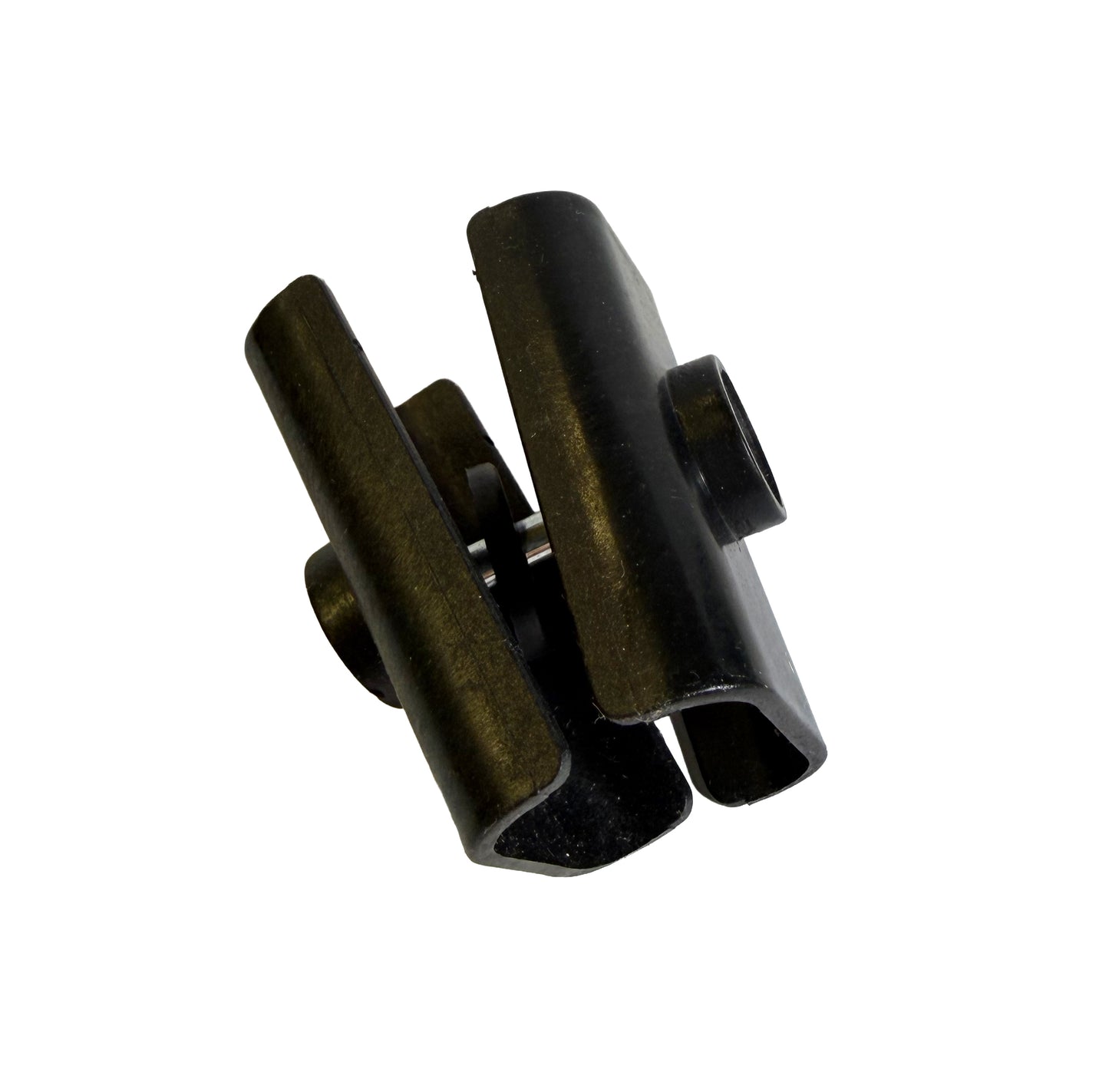 Side view of COBIZI canopy cross truss connector Part E
