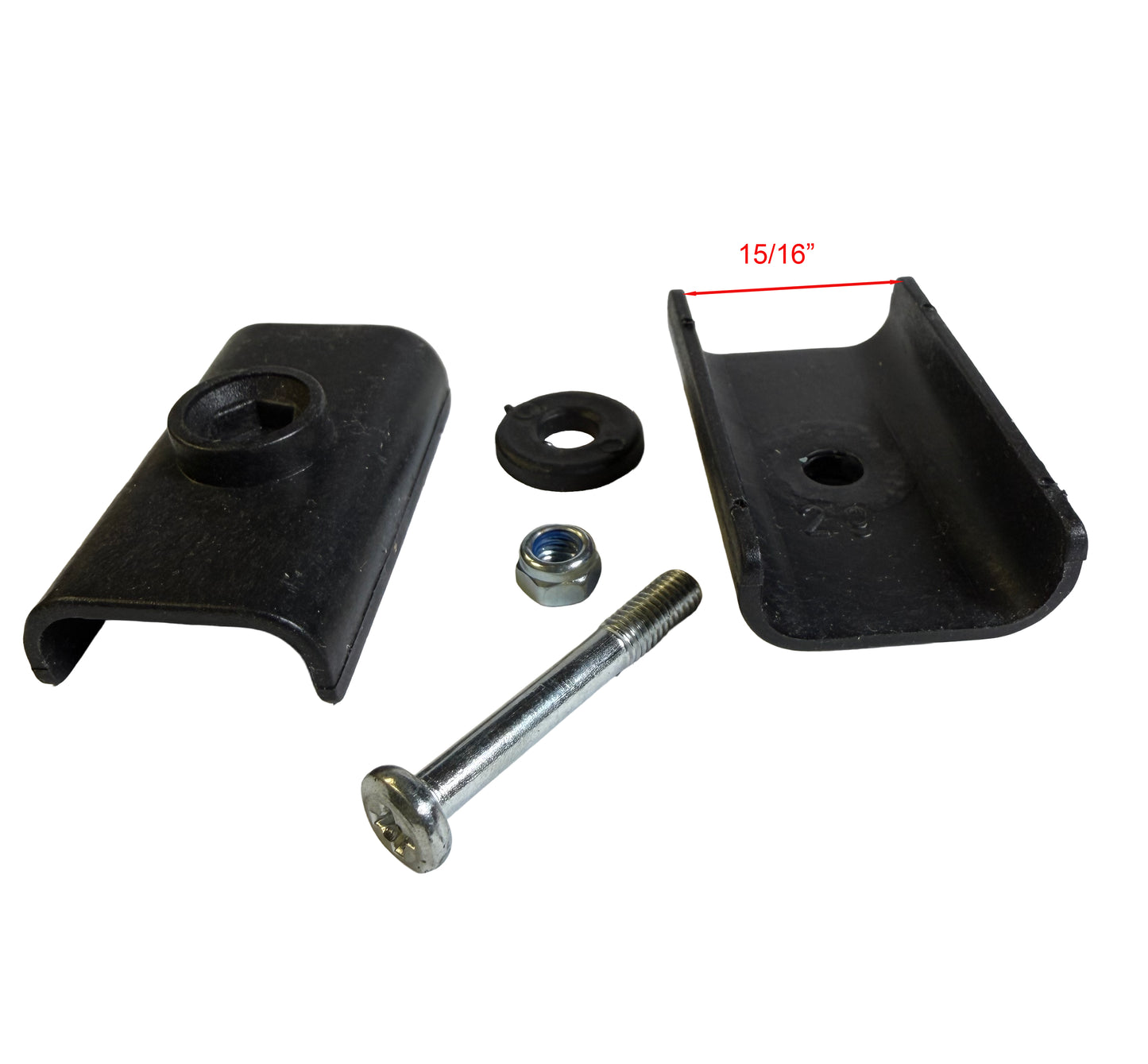 COBIZI canopy connector Part E components with 15/16-inch opening
