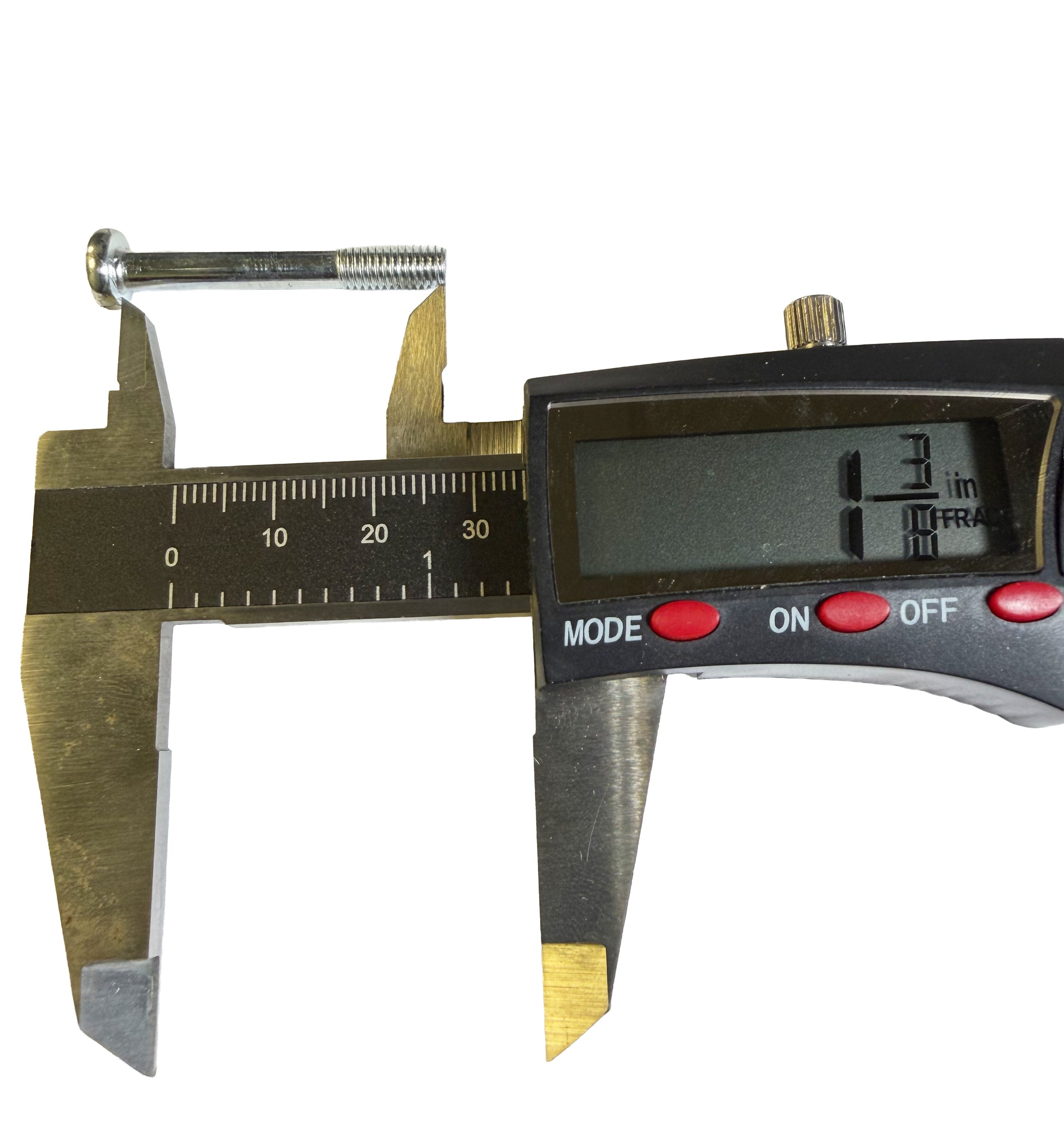 Mounting bolt measurement for COBIZI canopy cross truss connector