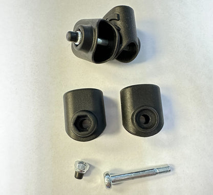 2 Sets Ends Truss Bars Connectors for Academy Sports + Outdoors 10 ft x 10 ft One Push Straight Leg Canopy Connector Repair Replacement Parts