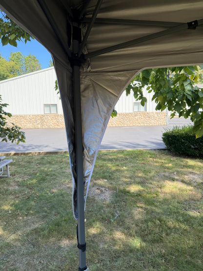 Quest Canopy Top Q100 10' x 10' Quick Lift Pierna recta Canopy Gazebo Piezas de repuesto para tienda de campaña (azul)