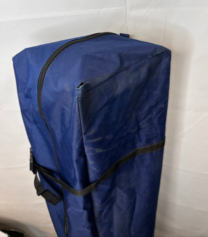 Bolsa de transporte con ruedas de 58" para Quest 12' x 12' PIERNA RECTA Instant Up Canopy Carpa Gazebo Piezas (rasgadas)