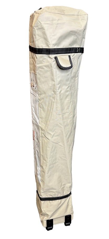 Bolsa de transporte con ruedas de 52 pulgadas para deportes académicos y actividades al aire libre, 10 pies x 10 pies, piezas de repuesto para toldo de pierna recta con un solo empuje