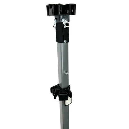 For Ozark Trail 10'x10' Straight Leg Canopy Gazebo Entire ADJUSTABLE LEG with SLIDER and Cap Replacement Parts (Gray)
