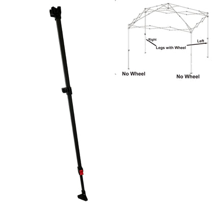 For CROWN SHADES 10x10 Pop Up Instant Canopy — Adjustable Leg Replacement Parts