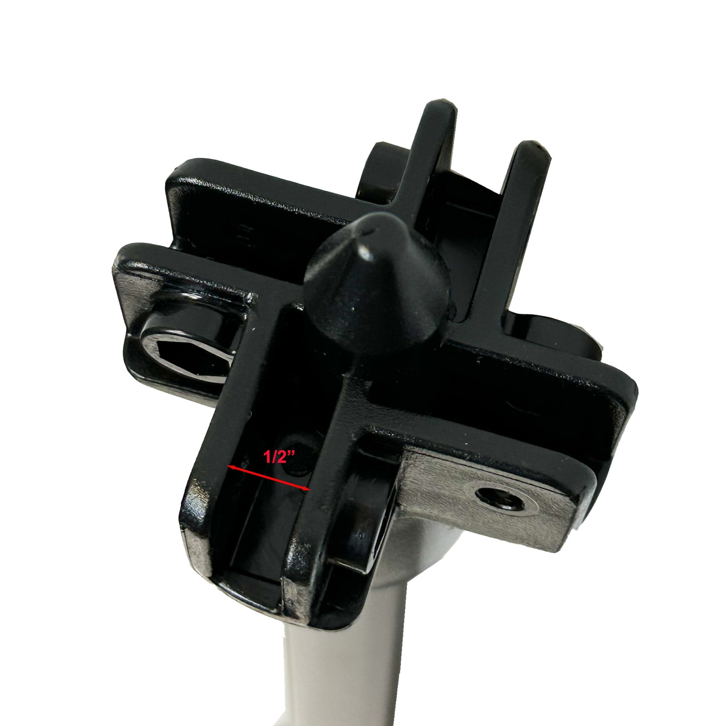 for Ozark Trail 10' x 10' Simple Push Straight Leg Canopy Simple Push Handle Replacement Parts Black (Rounded)