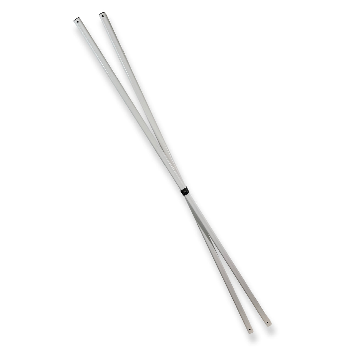 White X-truss bar replacement set for Academy Sports 10x10 slant-leg canopy.