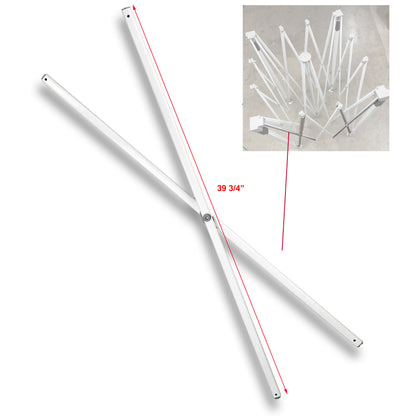 for E-Z UP Patriot 10' X 10' Instant Canopy Shelter SIDE TRUSS Bars Canopy Replacement Parts