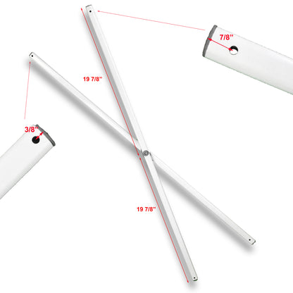 for E-Z UP Patriot 10' X 10' Instant Canopy Shelter SIDE TRUSS Bars Canopy Replacement Parts