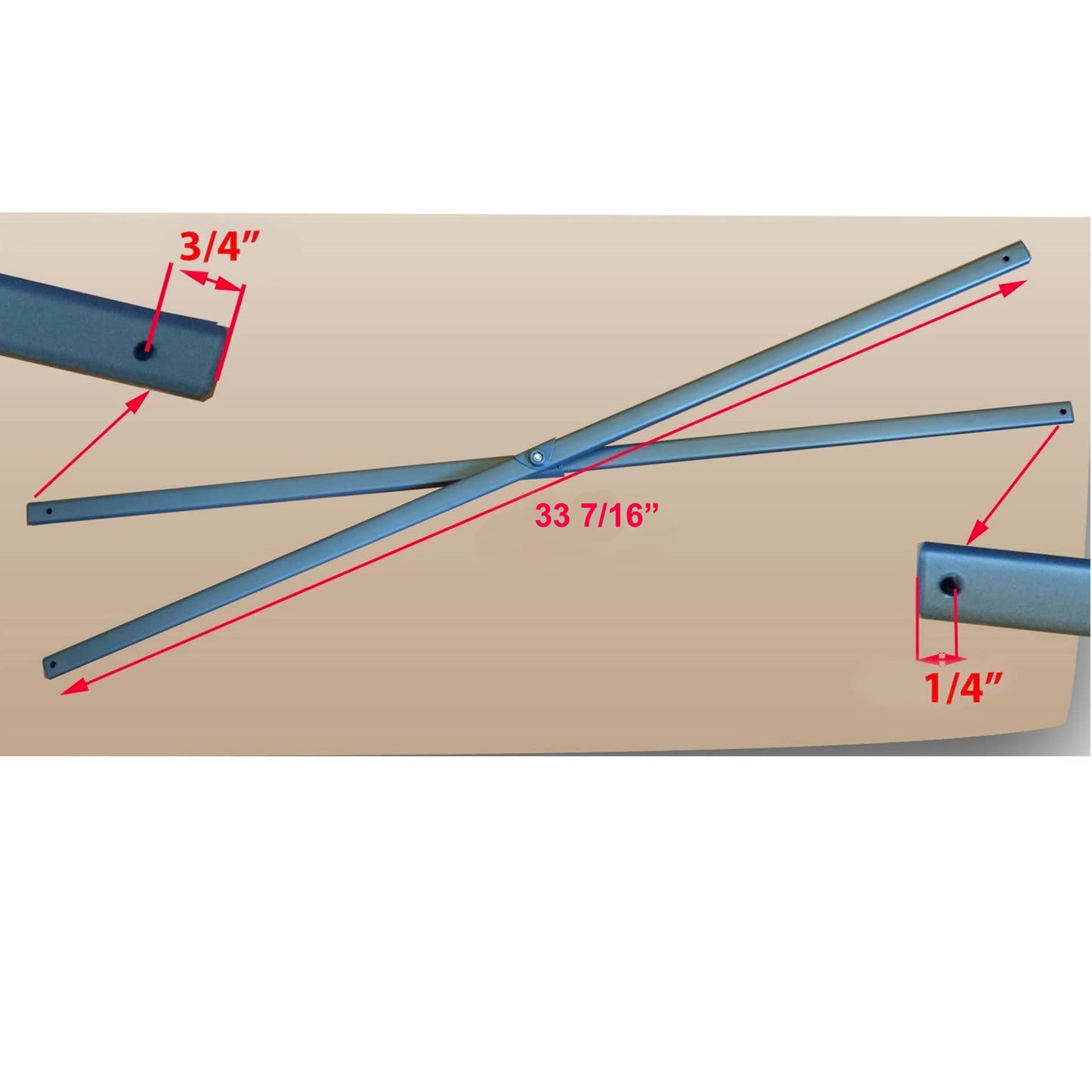 for Coleman OASIS 10' x 10' Instant Eaved Shelter Straight Leg Canopy Gazebo SIDE TRUSS Bar Replacement Parts