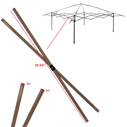 Parte superior del dosel para la pagoda del capítulo Ozark Trail 13' x 13' Gazebo Shelter Tent Parts