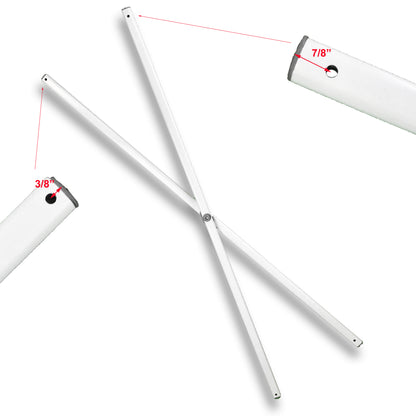 for E-Z UP Envoy 10' X 10' Instant Canopy Gazebo Side TRUSS Bars Replacement Parts
