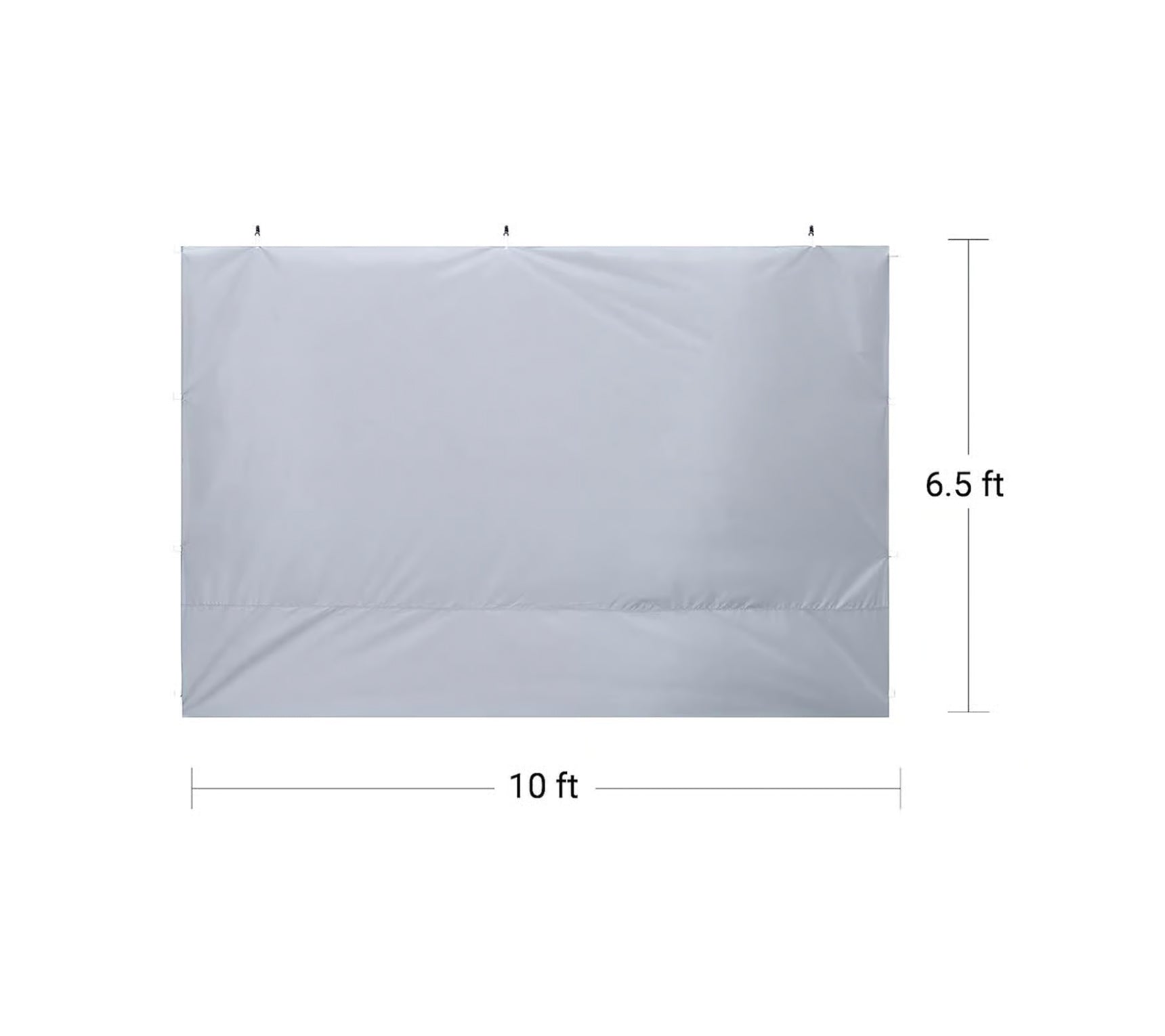 10 ft x 6.5 ft replacement pop-up canopy sidewall dimensions