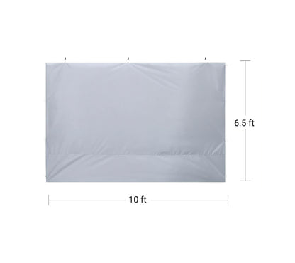10 ft x 6.5 ft replacement pop-up canopy sidewall dimensions