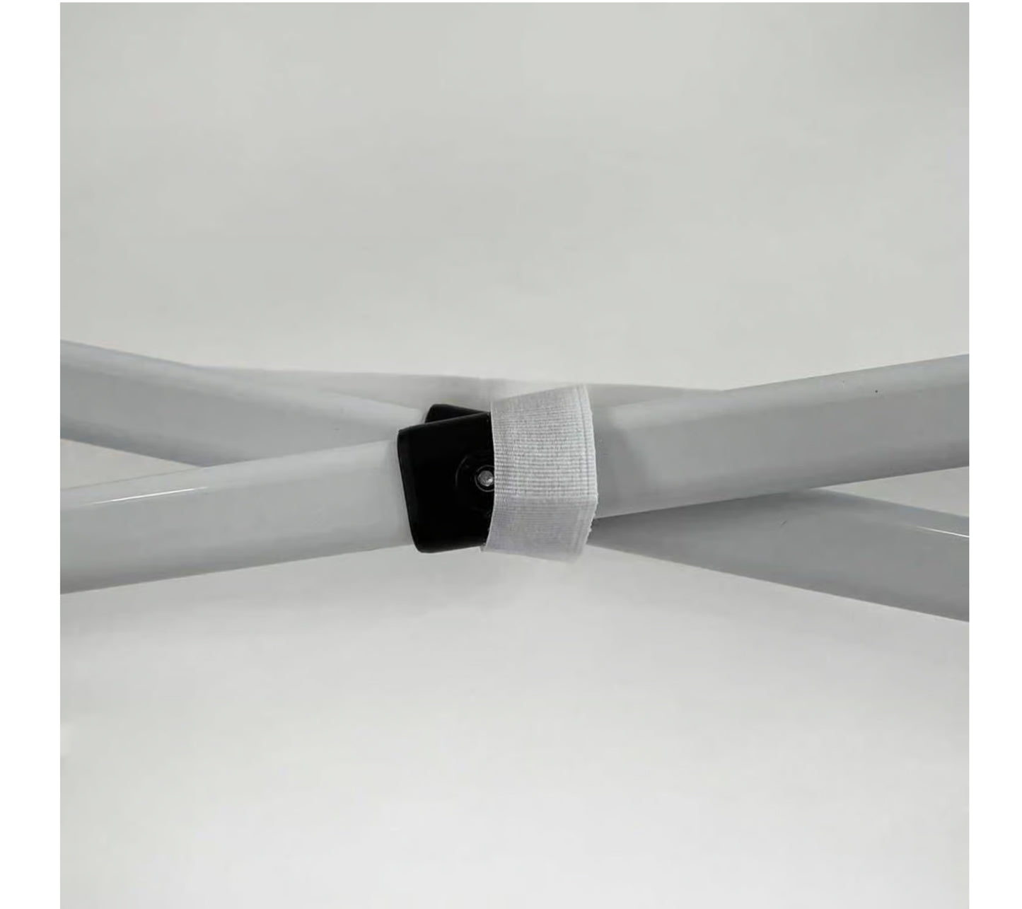 Hook and loop attachment for replacement pop-up canopy sidewall