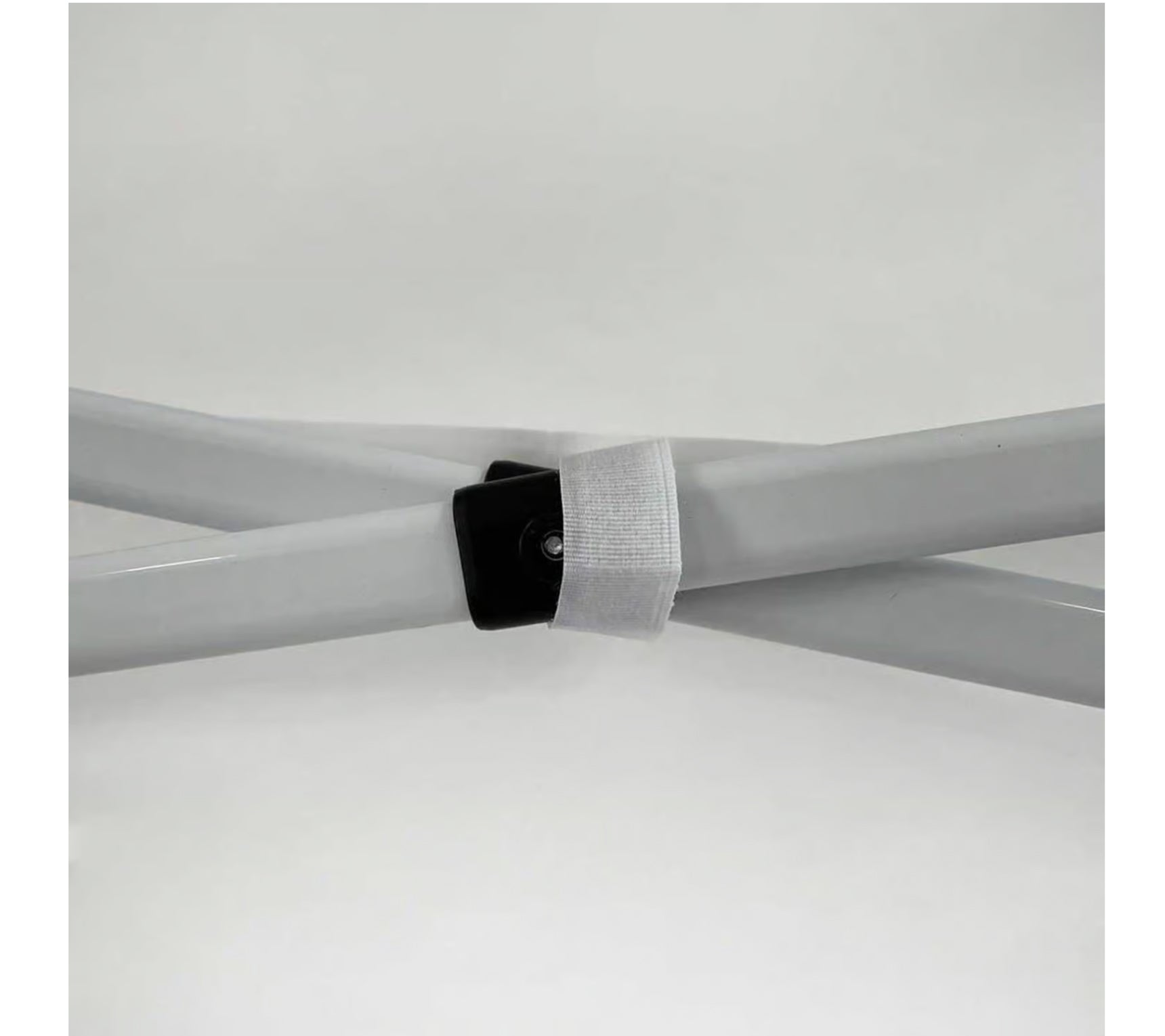 Hook and loop attachment for replacement pop-up canopy sidewall