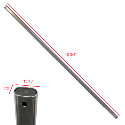Upper Peak Truss Bar for Quik Shade WE100 10x10 Straight Leg Canopy Frame Replacement Part Close View
