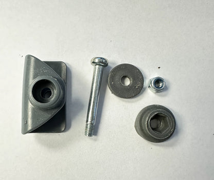 Set of Support Truss Bars Cross Connector for Coleman Ozark Trail,  Canopy Replacement Parts Repair (Gray)