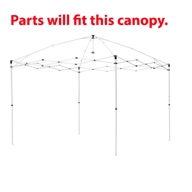 Piezas de repuesto para toldo de pierna recta de empuje Simple para Ozark Trail, 10' x 10', manija de empuje Simple