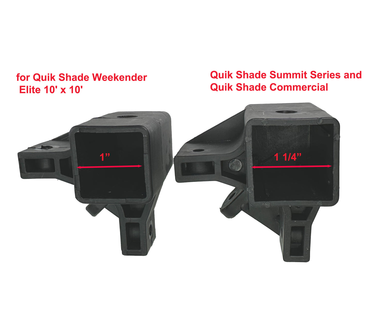 Quik Shade Weekender Elite 10x10 Canopy Leg Cap Pole Connector Replacement Part