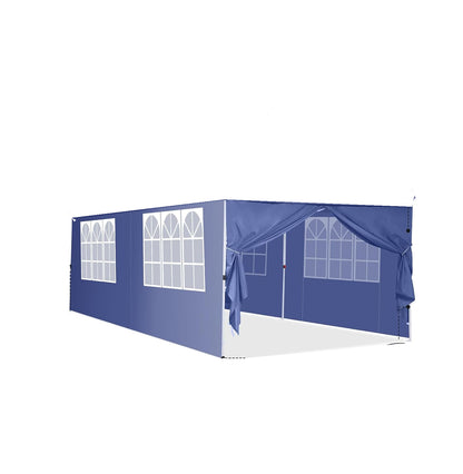 Replacement sidewalls with windows for COBIZI 10x20 Standard Pop Up Canopy, set of 6 sidewalls, canopy top and frame not included.