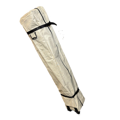 Bolsa de transporte con ruedas de 52 pulgadas para deportes académicos y actividades al aire libre, 10 pies x 10 pies, piezas de repuesto para toldo de pierna recta con un solo empuje