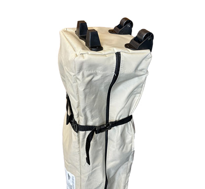 Bolsa de transporte con ruedas de 52 pulgadas para deportes académicos y actividades al aire libre, 10 pies x 10 pies, piezas de repuesto para toldo de pierna recta con un solo empuje