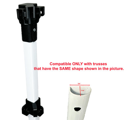 for Ozark Trail 10' x 10' Simple Push Straight Leg Canopy Adjustable Leg 83.5" Replacement Parts Round