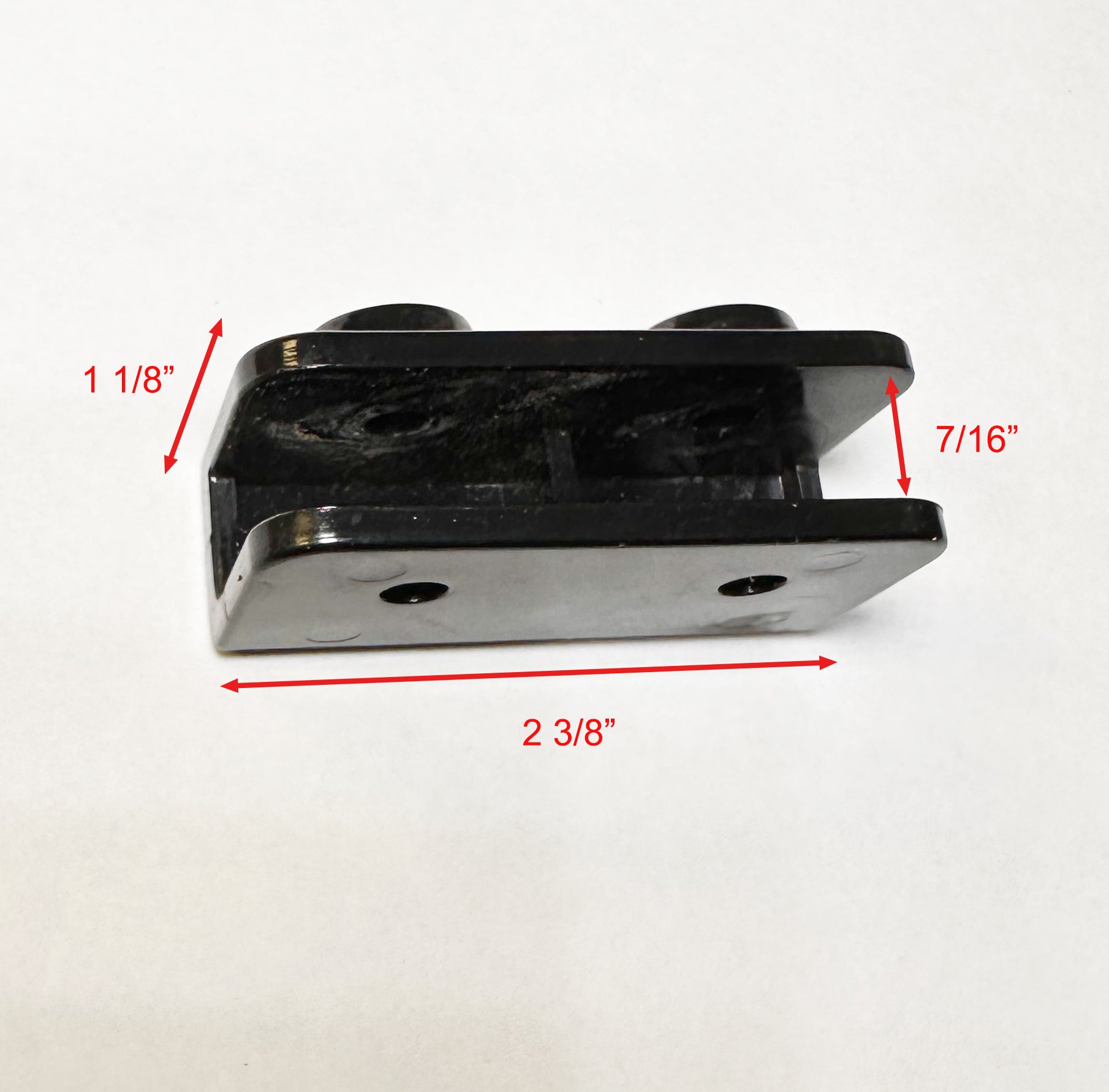10x20 straight leg canopy connector showing connection points