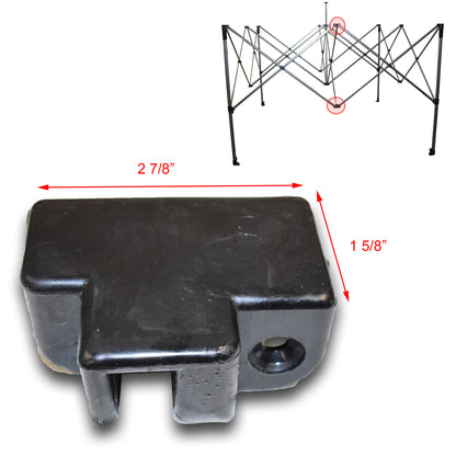 COBIZI canopy truss connector Part D O close up detail plastic part