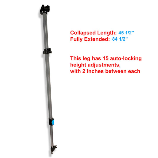 Replacement Adjustable Leg for CORE 13' x 13' Center Push Eaved Instant Canopy ReplacementPart # 92434