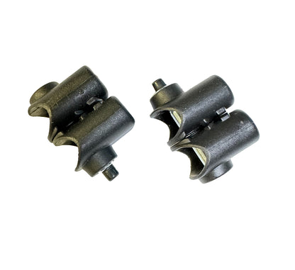 2 Sets Ends Truss Bars Connectors for Academy Sports + Outdoors 10 ft x 10 ft One Push Straight Leg Canopy Connector Repair Replacement Parts