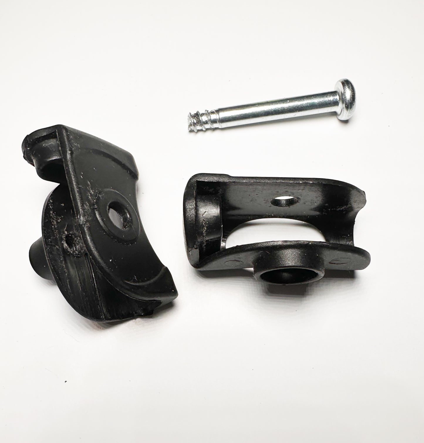 Back side view of canopy truss end connector for CROWN SHADES 10x10 frame