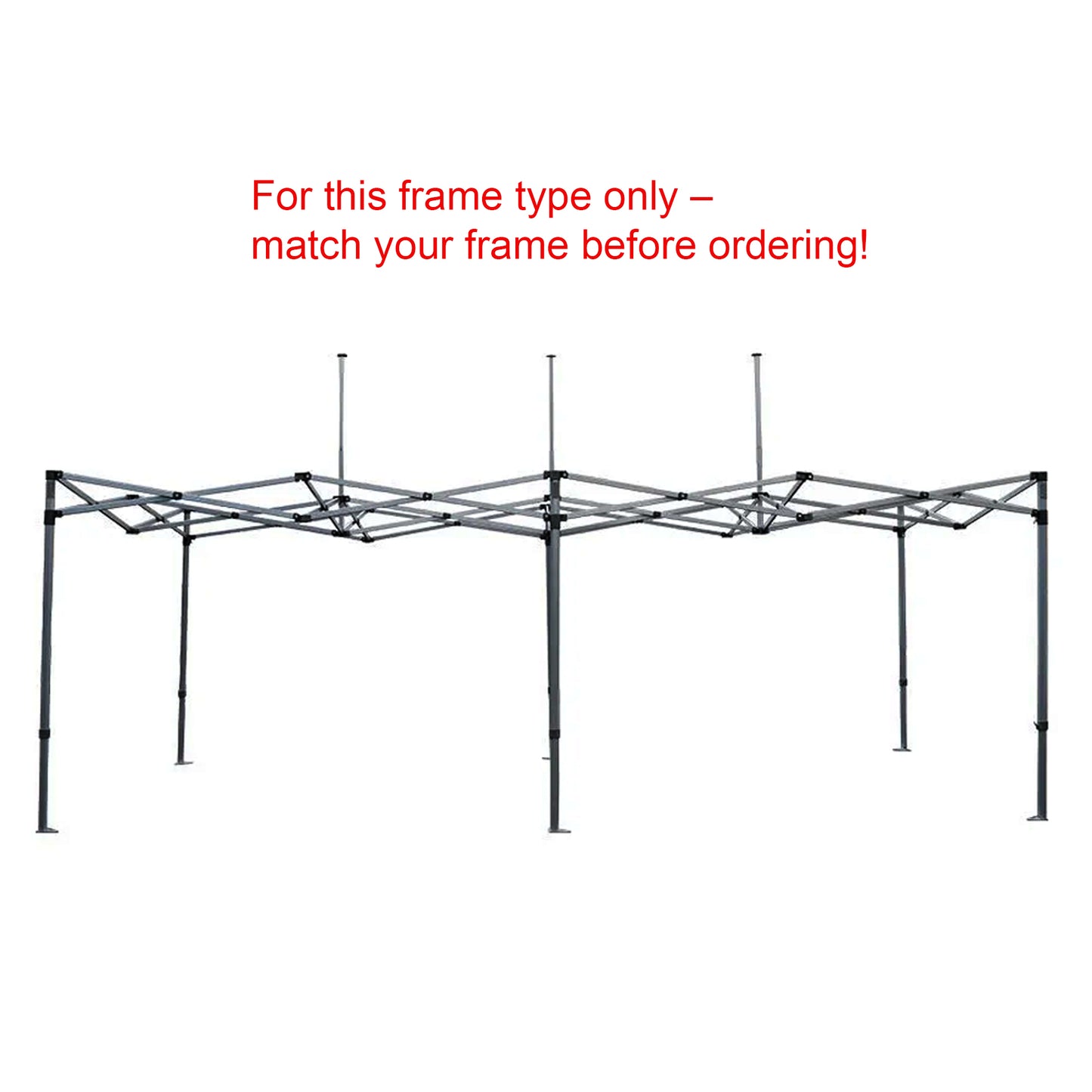 10x20 Replacement Canopy Top for COBIZI Heavy Duty Pop Up Canopy