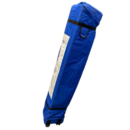 Bolsa de transporte con ruedas de 52 pulgadas para deportes académicos y actividades al aire libre, 10 pies x 10 pies, piezas de repuesto para toldo de pierna recta con un solo empuje